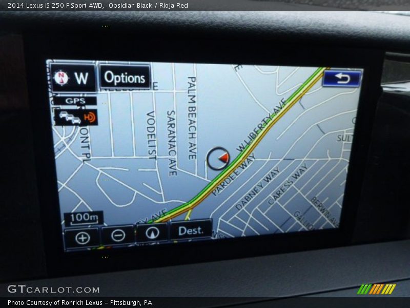 Obsidian Black / Rioja Red 2014 Lexus IS 250 F Sport AWD