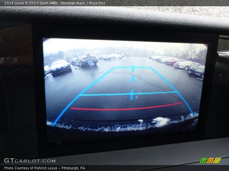 Obsidian Black / Rioja Red 2014 Lexus IS 250 F Sport AWD