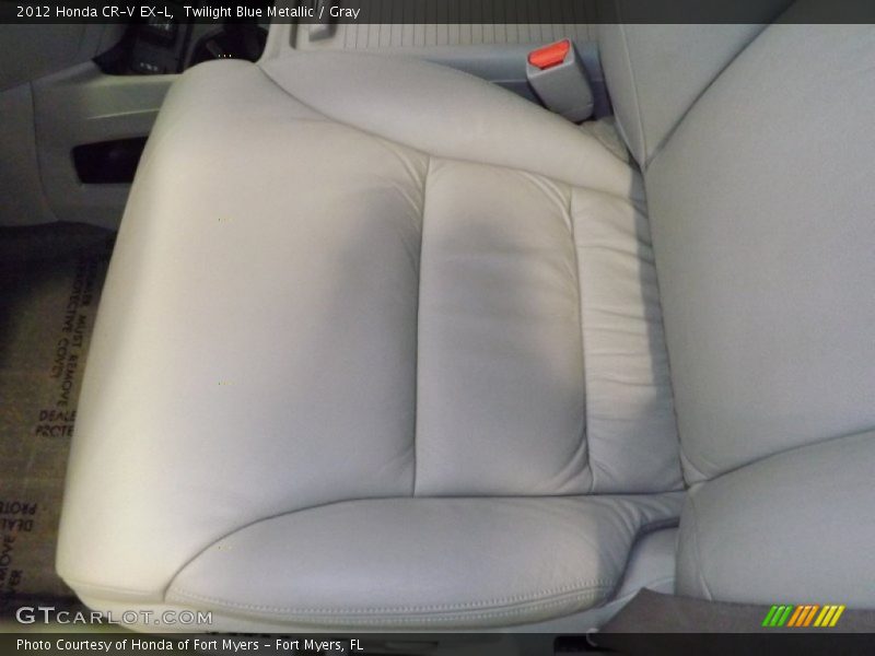 Twilight Blue Metallic / Gray 2012 Honda CR-V EX-L