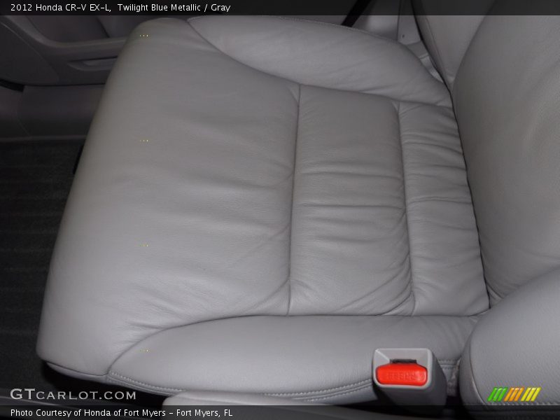 Twilight Blue Metallic / Gray 2012 Honda CR-V EX-L
