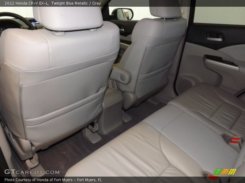 Twilight Blue Metallic / Gray 2012 Honda CR-V EX-L