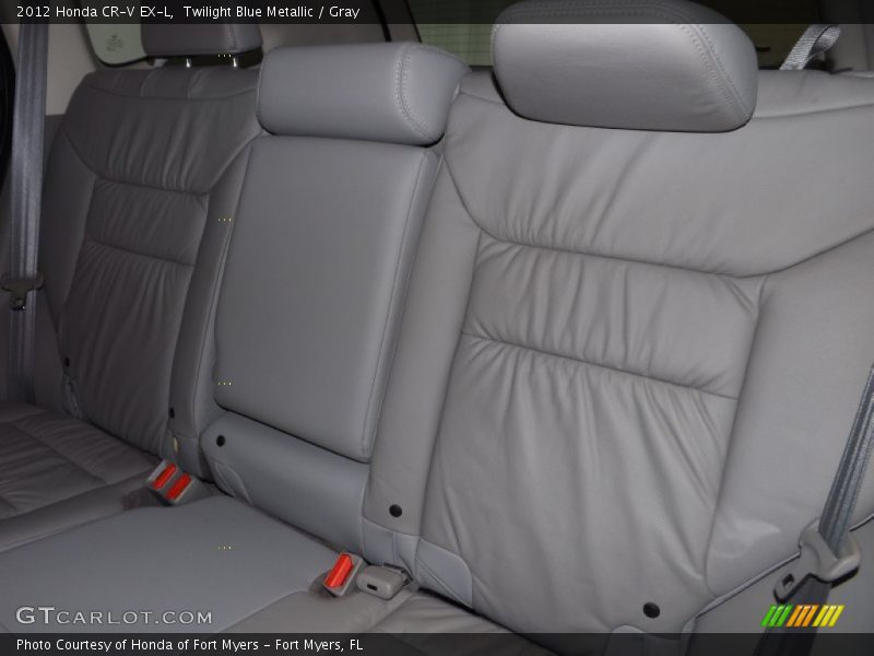 Twilight Blue Metallic / Gray 2012 Honda CR-V EX-L