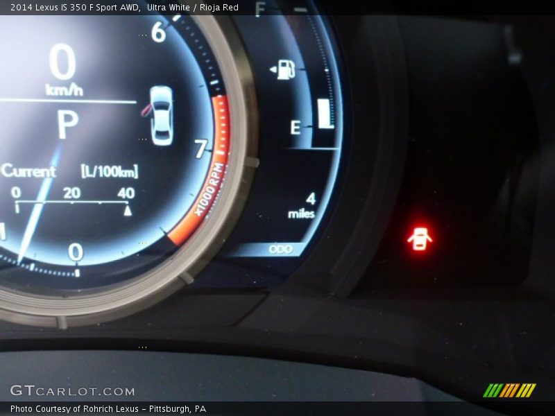 Ultra White / Rioja Red 2014 Lexus IS 350 F Sport AWD