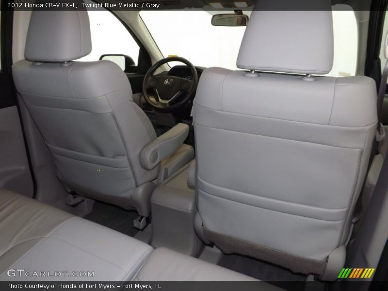 Twilight Blue Metallic / Gray 2012 Honda CR-V EX-L