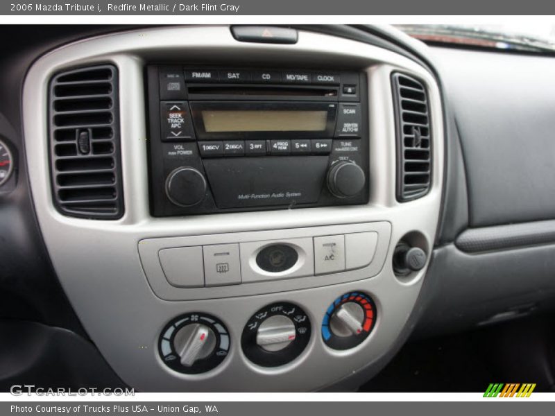 Redfire Metallic / Dark Flint Gray 2006 Mazda Tribute i