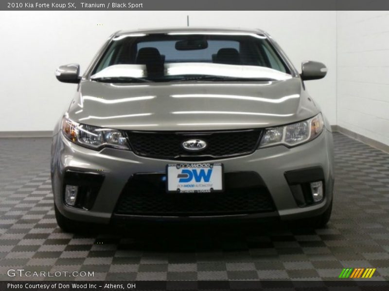 Titanium / Black Sport 2010 Kia Forte Koup SX