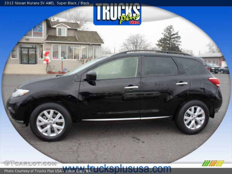 Super Black / Black 2013 Nissan Murano SV AWD
