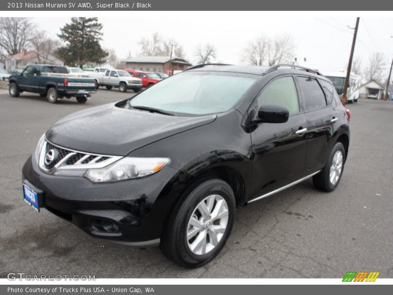 Super Black / Black 2013 Nissan Murano SV AWD