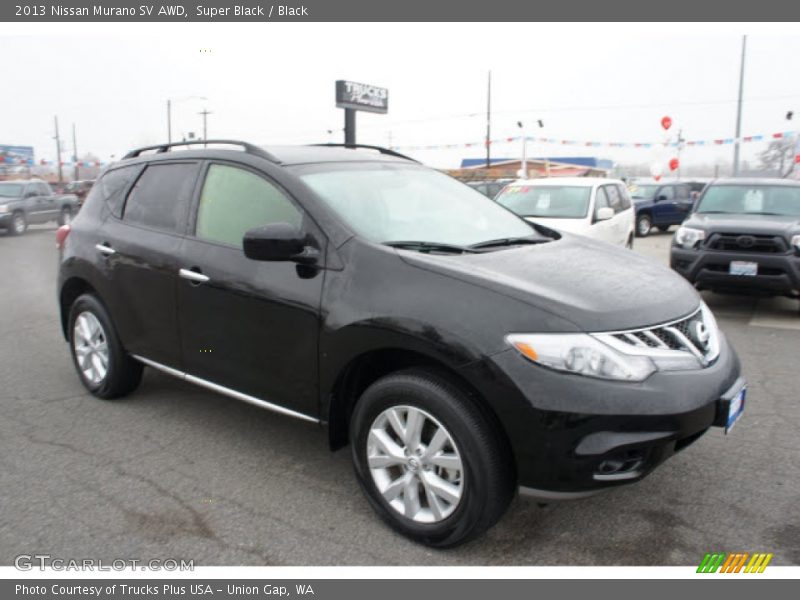 Super Black / Black 2013 Nissan Murano SV AWD