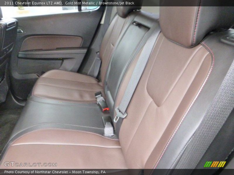 Gold Mist Metallic / Brownstone/Jet Black 2011 Chevrolet Equinox LTZ AWD