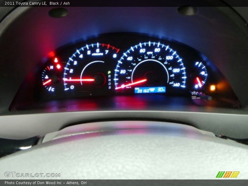 Black / Ash 2011 Toyota Camry LE