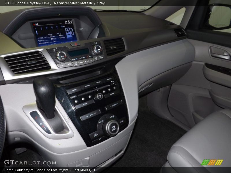 Alabaster Silver Metallic / Gray 2012 Honda Odyssey EX-L