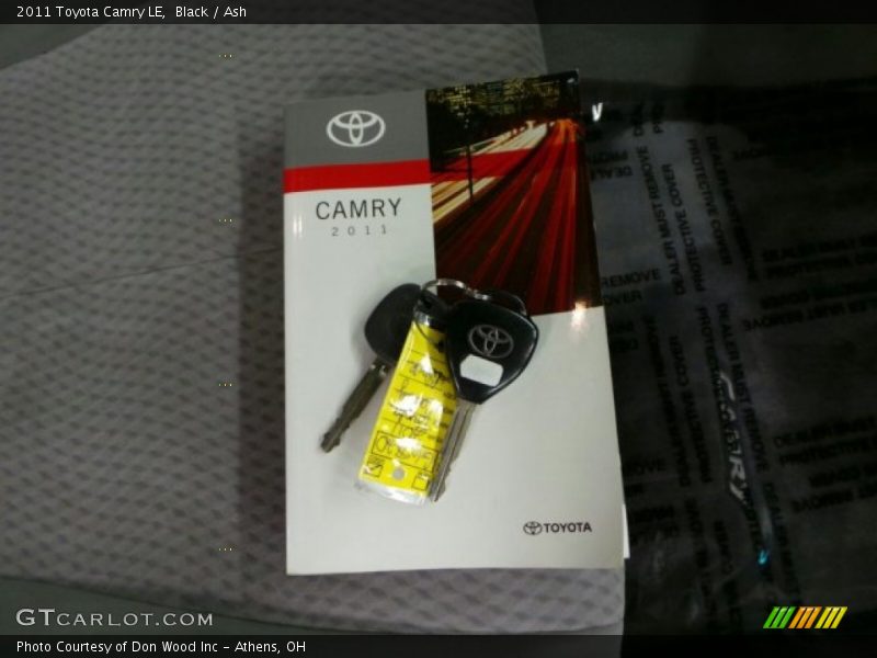 Black / Ash 2011 Toyota Camry LE