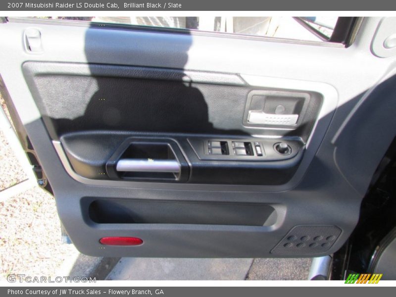 Brilliant Black / Slate 2007 Mitsubishi Raider LS Double Cab