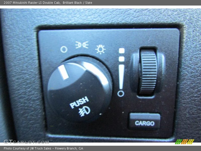 Brilliant Black / Slate 2007 Mitsubishi Raider LS Double Cab