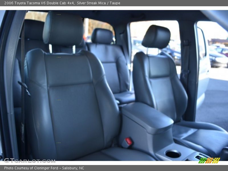 Silver Streak Mica / Taupe 2006 Toyota Tacoma V6 Double Cab 4x4