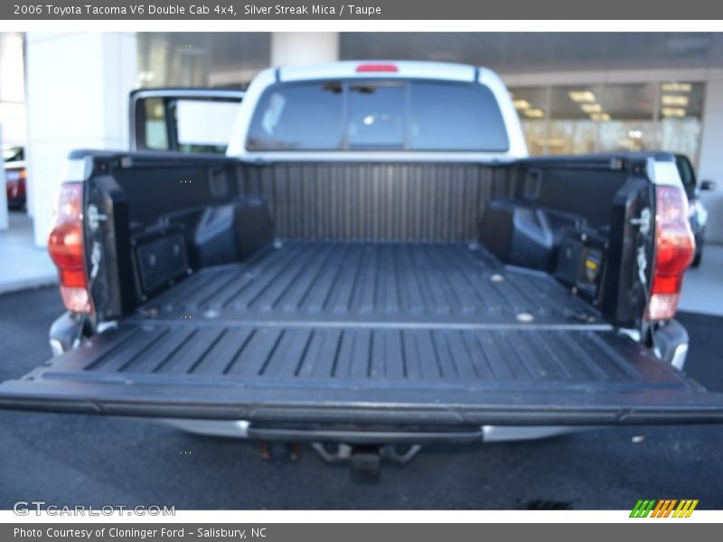 Silver Streak Mica / Taupe 2006 Toyota Tacoma V6 Double Cab 4x4