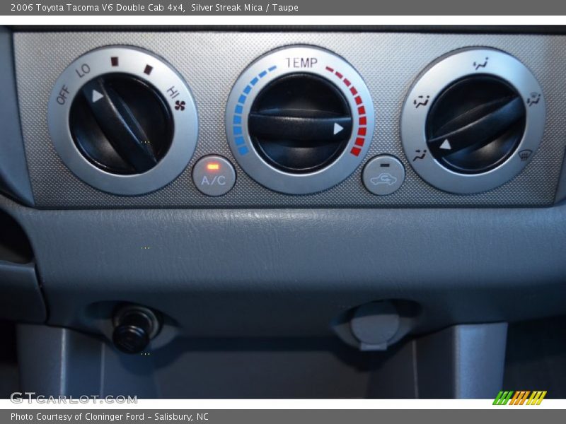 Silver Streak Mica / Taupe 2006 Toyota Tacoma V6 Double Cab 4x4