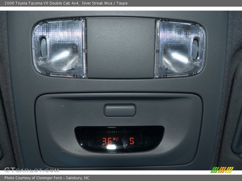 Silver Streak Mica / Taupe 2006 Toyota Tacoma V6 Double Cab 4x4