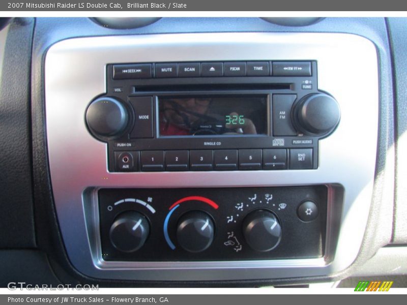 Brilliant Black / Slate 2007 Mitsubishi Raider LS Double Cab