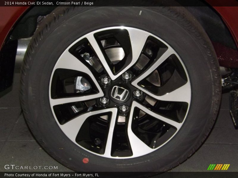  2014 Civic EX Sedan Wheel