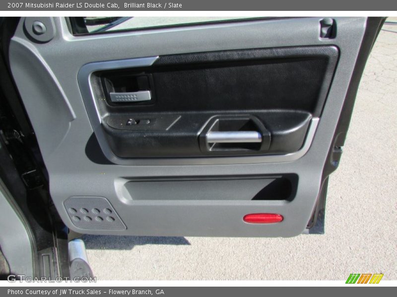 Brilliant Black / Slate 2007 Mitsubishi Raider LS Double Cab
