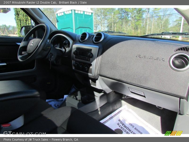 Brilliant Black / Slate 2007 Mitsubishi Raider LS Double Cab
