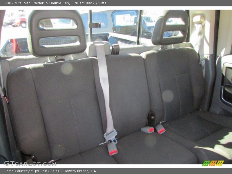 Brilliant Black / Slate 2007 Mitsubishi Raider LS Double Cab