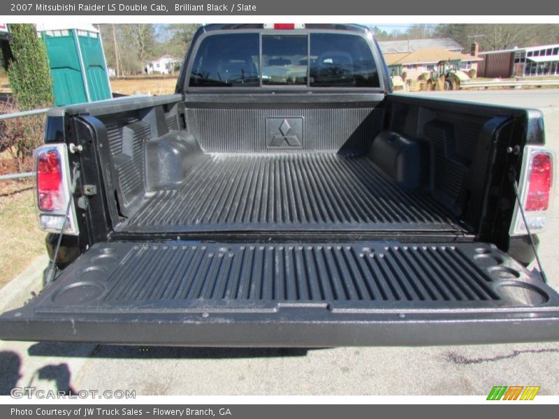 Brilliant Black / Slate 2007 Mitsubishi Raider LS Double Cab