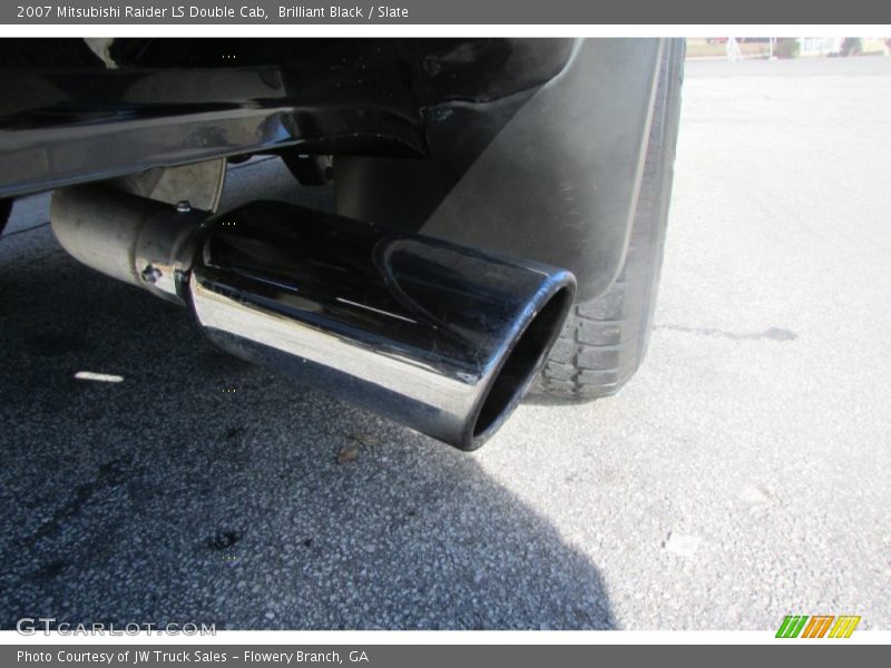 Brilliant Black / Slate 2007 Mitsubishi Raider LS Double Cab
