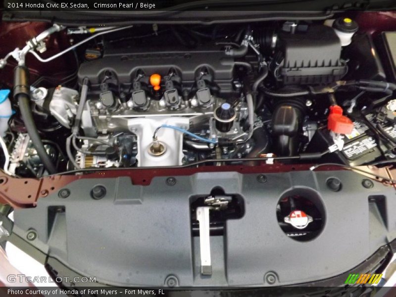  2014 Civic EX Sedan Engine - 1.8 Liter SOHC 16-Valve i-VTEC 4 Cylinder