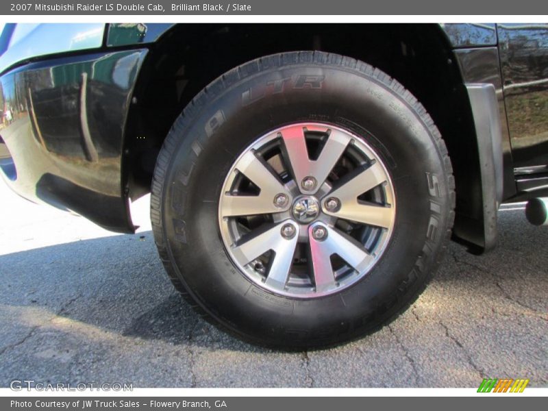 Brilliant Black / Slate 2007 Mitsubishi Raider LS Double Cab