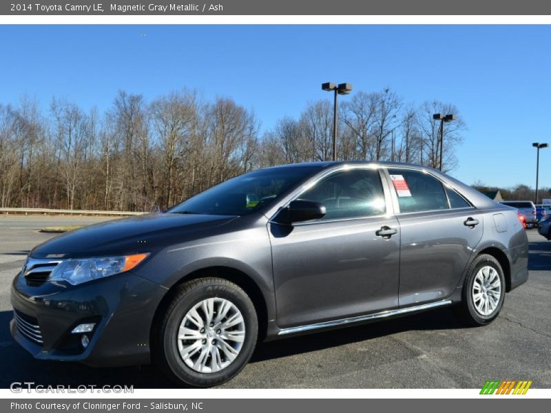 Magnetic Gray Metallic / Ash 2014 Toyota Camry LE