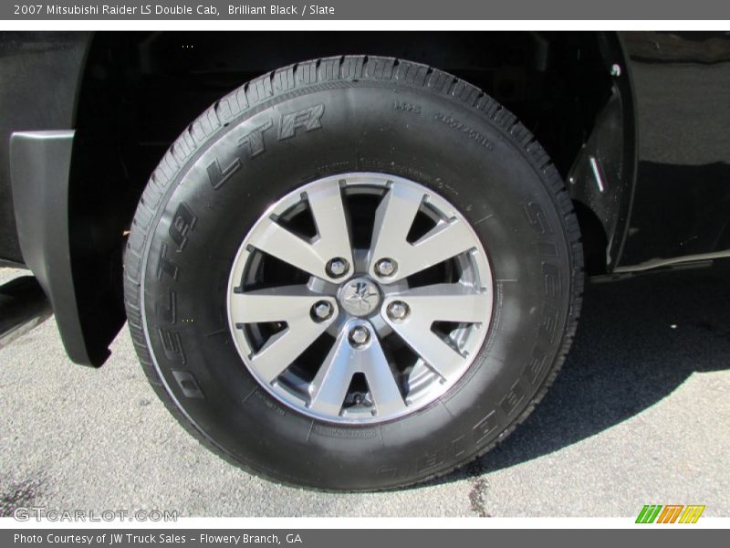 Brilliant Black / Slate 2007 Mitsubishi Raider LS Double Cab