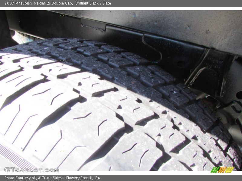 Brilliant Black / Slate 2007 Mitsubishi Raider LS Double Cab