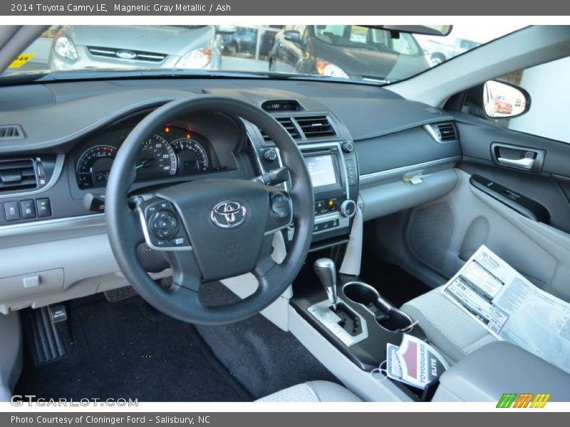 Magnetic Gray Metallic / Ash 2014 Toyota Camry LE