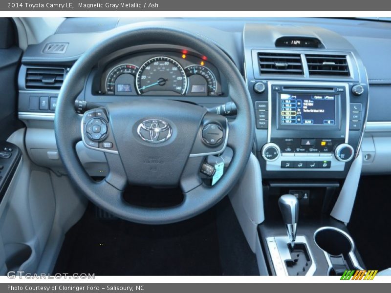 Magnetic Gray Metallic / Ash 2014 Toyota Camry LE