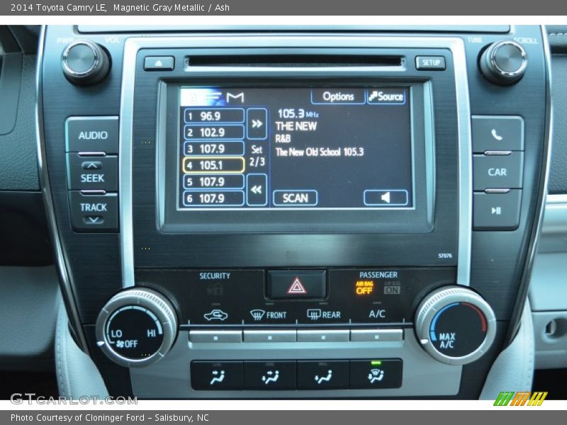 Magnetic Gray Metallic / Ash 2014 Toyota Camry LE