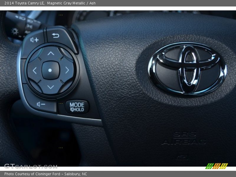 Magnetic Gray Metallic / Ash 2014 Toyota Camry LE