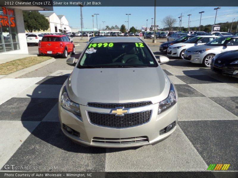 Silver Ice Metallic / Jet Black 2012 Chevrolet Cruze LTZ