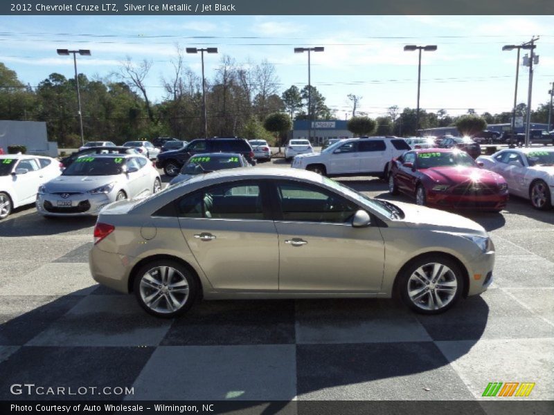 Silver Ice Metallic / Jet Black 2012 Chevrolet Cruze LTZ