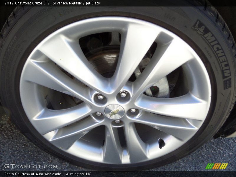 Silver Ice Metallic / Jet Black 2012 Chevrolet Cruze LTZ