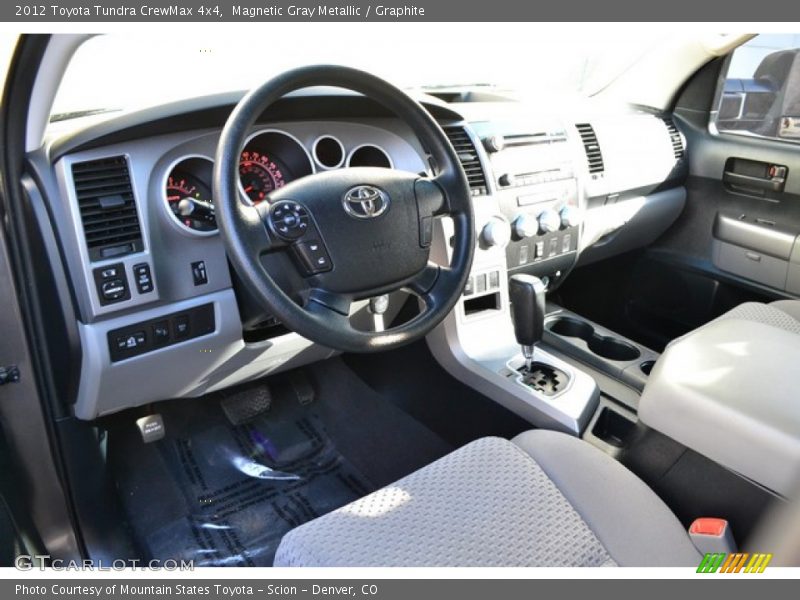 Magnetic Gray Metallic / Graphite 2012 Toyota Tundra CrewMax 4x4