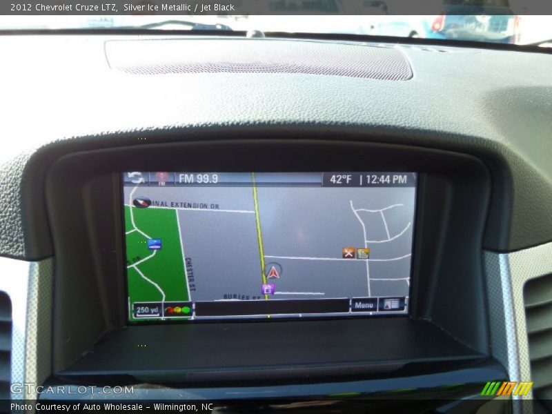 Silver Ice Metallic / Jet Black 2012 Chevrolet Cruze LTZ