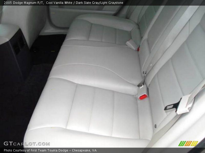 Cool Vanilla White / Dark Slate Gray/Light Graystone 2005 Dodge Magnum R/T