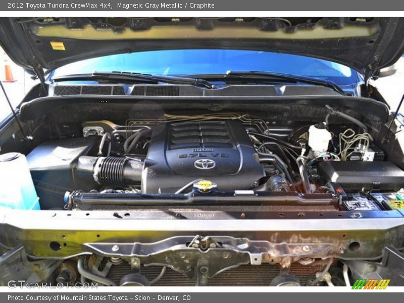 Magnetic Gray Metallic / Graphite 2012 Toyota Tundra CrewMax 4x4
