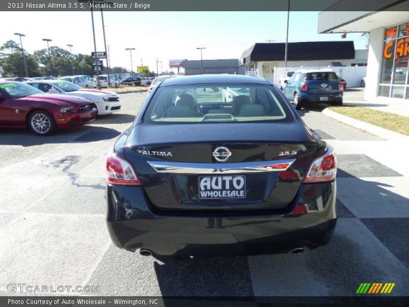 Metallic Slate / Beige 2013 Nissan Altima 3.5 S