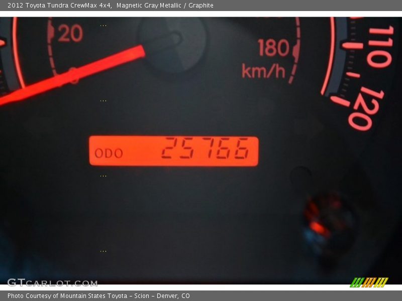 Magnetic Gray Metallic / Graphite 2012 Toyota Tundra CrewMax 4x4