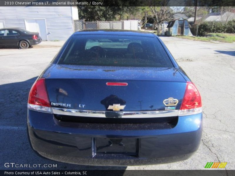 Imperial Blue Metallic / Ebony 2010 Chevrolet Impala LT