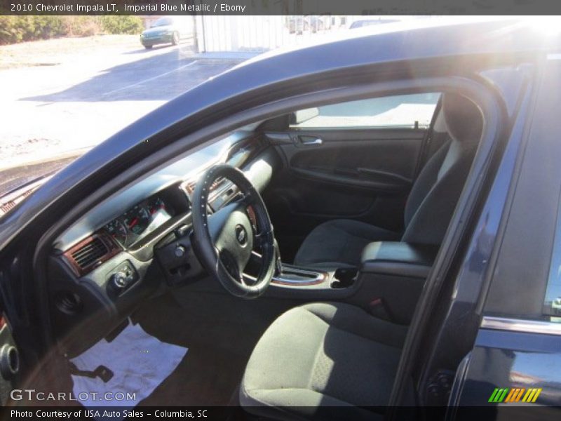 Imperial Blue Metallic / Ebony 2010 Chevrolet Impala LT